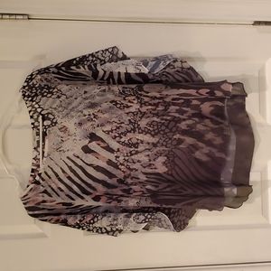 Halo Sheer Flowy Blouse